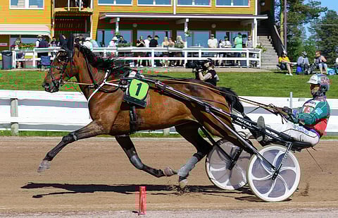 Janita Antti-Roikon valmennettava kirjasi ennätyksensä uudelle sekuntiluvulle. Kuva Kajaanista kesäkuulta 2021.