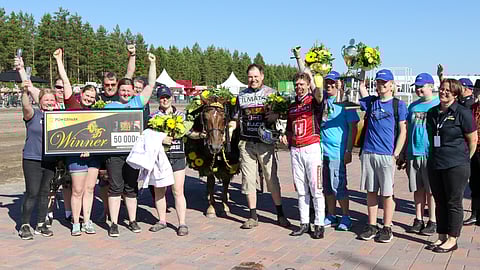 Antti Ojanperän valmentama Evartti juhli Nordic Kingin riemukasta suomalaismenestystä kirkkaimpana tähtenä.