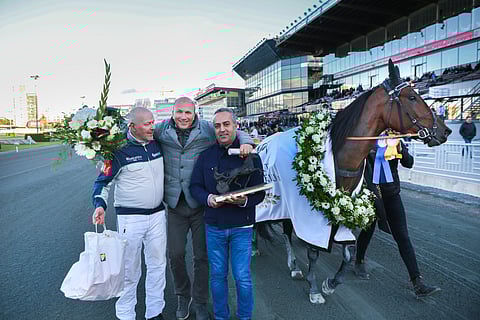 Inti Bokoa juhlittiin Ruotsin Kriterium-voittajana vuonna 2018-.