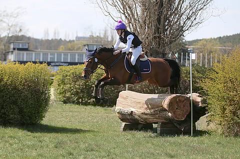 Anselmi Laiho ja Krogarden Tenor Puolassa keväällä.