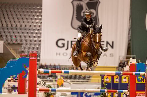 Anna-Julia Kontio ja Jay Jay van de Mottelhoeve Oslossa viime viikonloppuna.