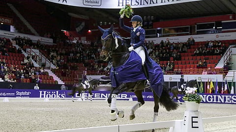 Jeanna Högberg on ollut voittoisa Helsingissä.