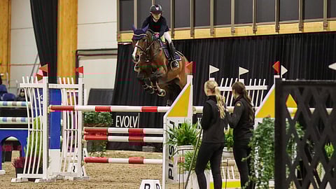 Anni Hjerpen Callboy oli irti puomeista jo perjantaina.