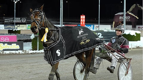 Lilian Young ja Jörgen S Eriksson, Oaksrevanschenin voittajat.