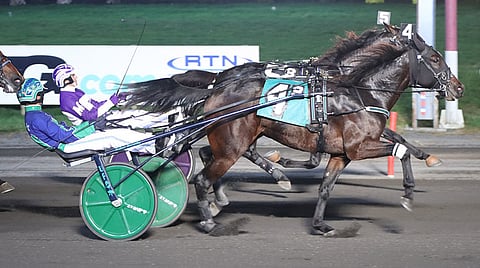 Volume Eight jyräsi vastustamattomasti ykköseksi lauantaina Meadowlandsissa. Kuva: