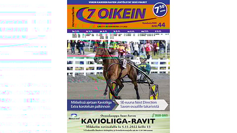 Mikkelin Kavioliiga Extrassa panoksena korotetut palkinnot