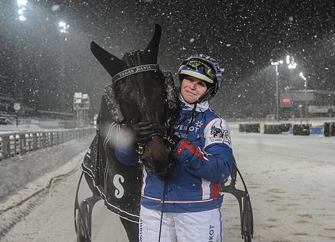 Vegas Wania ja Riina Rekilä, Vinterfavoriten-kisan voittajat.