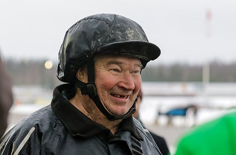 Jarmo Kuusela, 63, oli onnesta soikeana, kun All Star Mint kohosi vuoden viimeisissä raveissa vuoden voitokkaimmaksi ravuriksi.