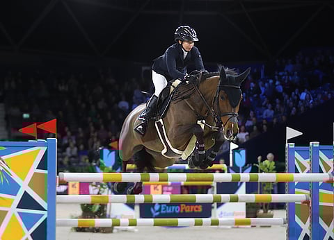 Noora Pentti ja Con Caya Amsterdamin vaativalla areenalla.