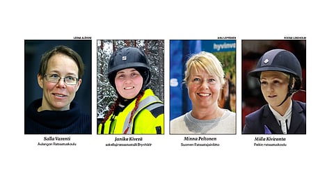 Haastatellut Salla Varenti, Janika Kiverä, Minna Peltonen, Miila Kiviranta.