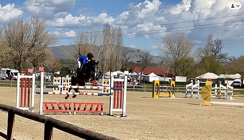 Rataesteillä Montelibretissä.