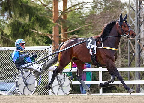 Morris rattaillaan Juha Utala