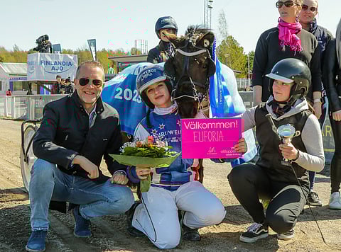 Anders Malmrot, Ilona Rekilä Euforia ja Juliaana Mustamo.