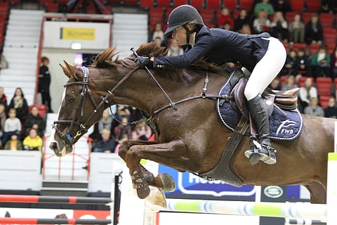 Sonja Mäkelän E-Type varsoo aivan näinä päivinä. Arkistokuva HIHS:stä vuodelta 2019.