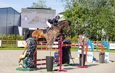 Annina Nordström ja Fuzhou nations cup -radalla viime vuonna. Mukana tälläkin kertaa.