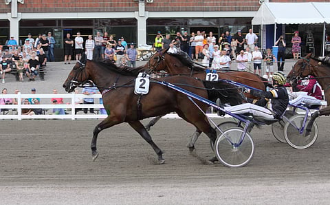 Charlene Halm teki sinnikkään keulasuorituksen ja voitti ennen vahvasti kirinyttä Quite So Yankya (12).