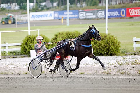 Tammakriteriumin karsintajuoksu oli komea suoritus paitsi murskavoiton juosseelta Sands Hybridiltä, myös ohjastaja Santtu Raitalalta. Finaalissa rattaille hyppää Ari Moilanen.