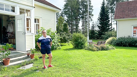 Marjukka Mannisen koti Oulun Kellossa.