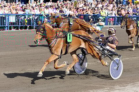Harri Kotilaisella oli Lumi-Oosan rattailla aikaa mittailla, miten kauas muut jäivät.