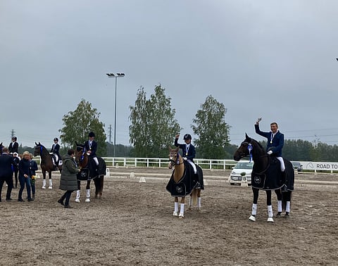 Ypäjän joukkue ei olosuhteita moittinut vaan porskutti kullan arvoisesti menemään.