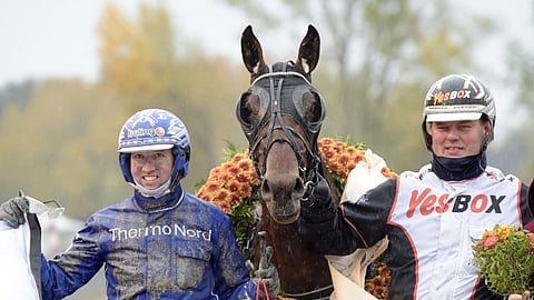 Svampenin voittajat Rikard N Skoglund, Matchmadeinheaven ja Fredrik Wallin.