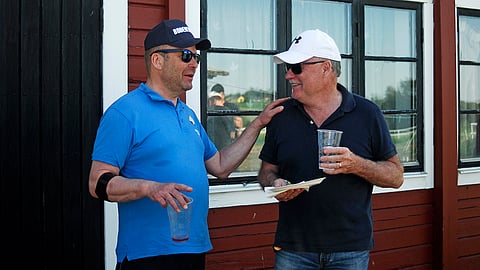 Petri Salmela ja Robert Lindström ovat tehneet yhdessä lukuisia huutokauppamatkoja Lexingtoniin sekä Harrisburgiin.