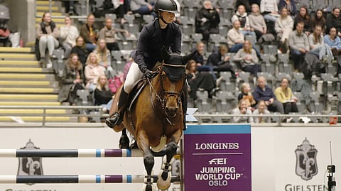 Nyt se on tehty, 160-luokka. Hevosella Canto Bruno.