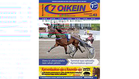 7 oikein -lehti ilmestyy torstaisin, Siinä julkaistaan kotimaan ravien käsiohjelmasivut torstaista seuraavaan keskiviikkoon. Lisäksi Ruotsin raveihin on käsiohjelmasivut päivän pääpeliin torstaista maanantaihin.