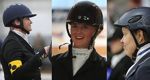 Joukkueen muodostavat Katja Karjalainen, Laura Kangasniemi ja Jonna Aaltonen.