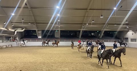 Jouluaaton ratsastus 24.12.2023.