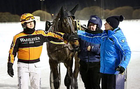 Nina Savolaisen hoitama Truthisoutthere pyrkii Tammacupin voittajakehään Tommi Kylliäisen ajamana.