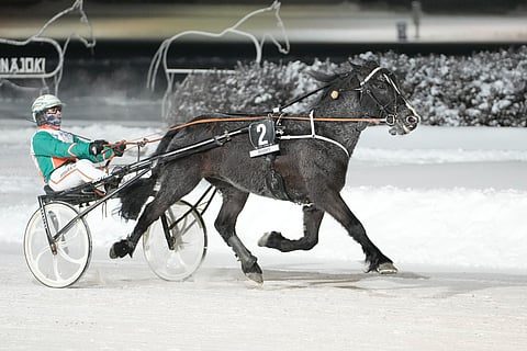 Ville Pohjola ohjasti Tangen Svennin ykköseksi kylmäveristen kovimmassa lähdössä.