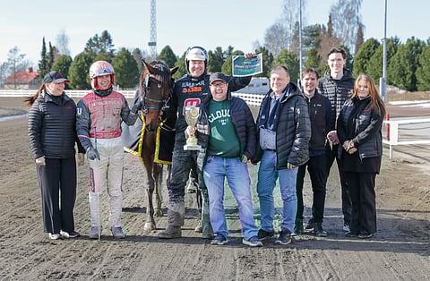 Dozen Of Oysters on kahdeksan hengen porukan kimppahevonen. Antti Ojanperän valmennettava sai kutsun Seinäjoki Raceen.
