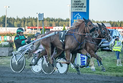 Pärttyl Jukka-Pekka Niskasen ohjastamana vuonna 2021.