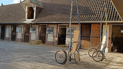 Grosbois'n tallipihalla on nostalginen tunnelma.