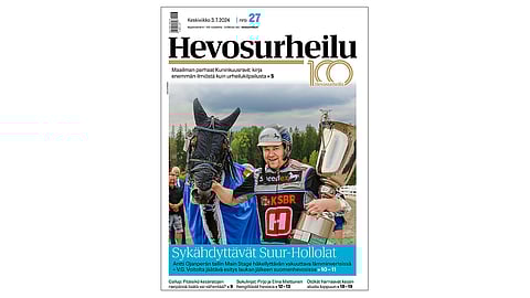 Hevosurheilu 27/2024 kansi