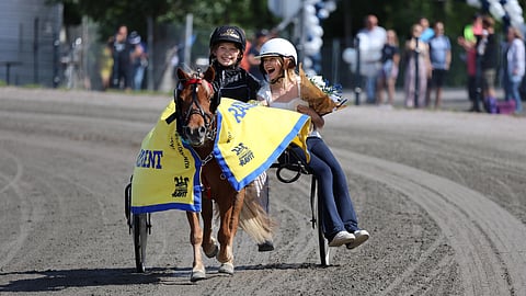 5-vuotias Jokimäen Jalmari juoksi Jämsässä kauden kolmannen voittonsa.