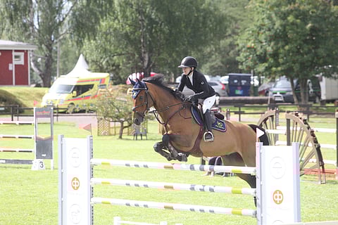 Iprimero oli vedossa mestaruusradan viimeisellä kierroksella, 150 sentin esteillä.