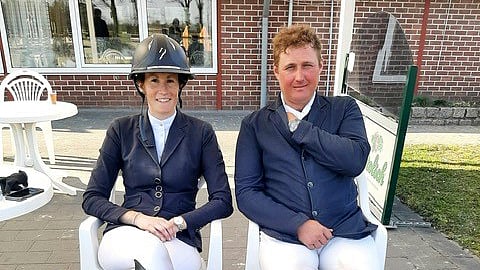 Lanakeniin, ehkä Helsinkiinkin. Kuvassa Jasmin Seppälä ja Sander Geerink.