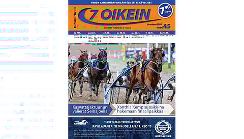 7 oikein -lehti on tilaajilla torstaina ja lehtipisteissä perjantaina. Siinä julkaistaan kotimaan ravien käsiohjelmasivut torstaista seuraavaan keskiviikkoon vihjeineen ja tallikommentteineen sekä Ruotsin päivän pääpelin kohdelähdöt torstaista maanantaihin.