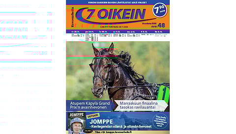 7 oikein -lehti on tilaajilla torstaina ja lehtipisteissä perjantaina. Siinä julkaistaan kotimaan ravien käsiohjelmasivut torstaista seuraavaan keskiviikkoon vihjeineen ja tallikommentteineen sekä Ruotsin päivän pääpelin kohdelähdöt torstaista maanantaihin.