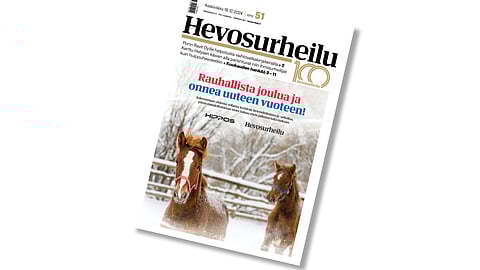 Jouluinen Hevosurheilu on ilmestynyt – mukana Kuukauden henkilö, 2-vuotiaana menestykseen nousseet hevoset ja pohjoisen ravikeidas Boden