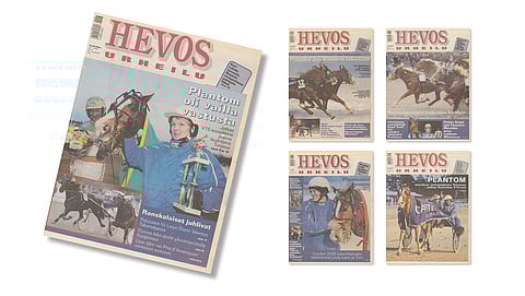 Plantom hallitsi monta vuotta talven ykkössarjoja ja se näkyi Hevosurheilun kansissa.