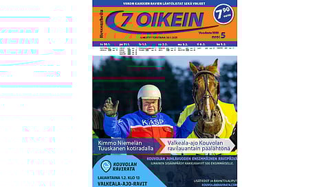 7 oikein -lehdessä julkaistaan kotimaan ravien käsiohjelmasivut vihjeineen ja tallikommentteineen torstaista keskiviikkoon ja Ruotsin pääpelin kohdelähtöjen käsiohjelmasivut torstaista maanantaihin. Tiistain ja keskiviikon Ruotsin pääpelien käsiohjelmasivut A4-koossa ovat ladattavissa verkosta, linkki näköislehdessä.