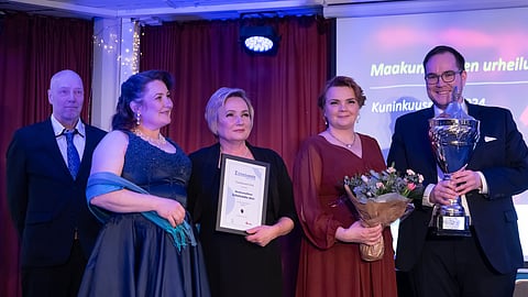 Killerin ravirata edustettuna Keski-Suomen Urheilugaalassa.