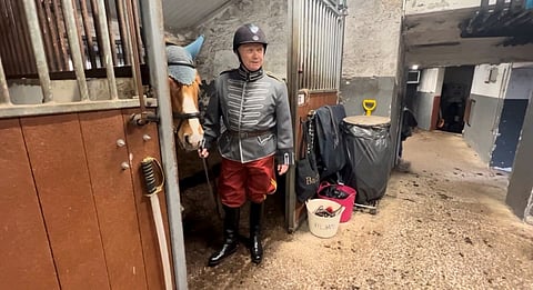 Reino Malmin ratsu on tänään Eskari eli Esko (Tutun Taika - Jänkä-Jussi).