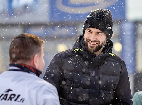 Tim Sparv vieraili pitkästä aikaa raveissa, kun hän seurasi osaomistamansa Leemark's Legendin kilpailua Vermossa 21.12.