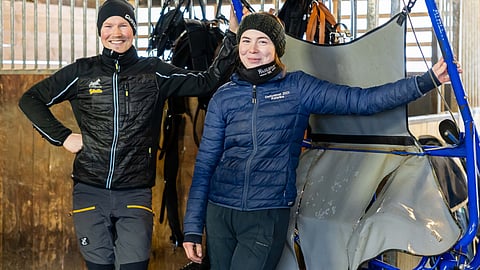 Niko Huuskola ja Katariina Nurmonen panostavat rohkeasti omaan valmennustoimintaan.