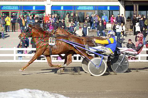 Lumettaja piti Profiilin rinnallaan Suomen cupin kirikamppailussa.