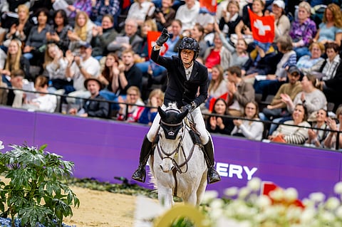 Martin Fuchs voitti kakkososakilpailun Baselissa.
